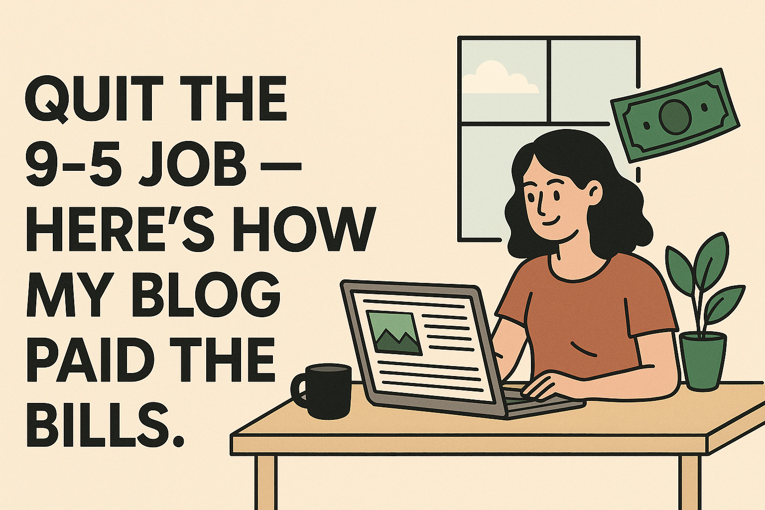 Quit The 9–5 ? Job—Here's How My Blog Paid the Bills