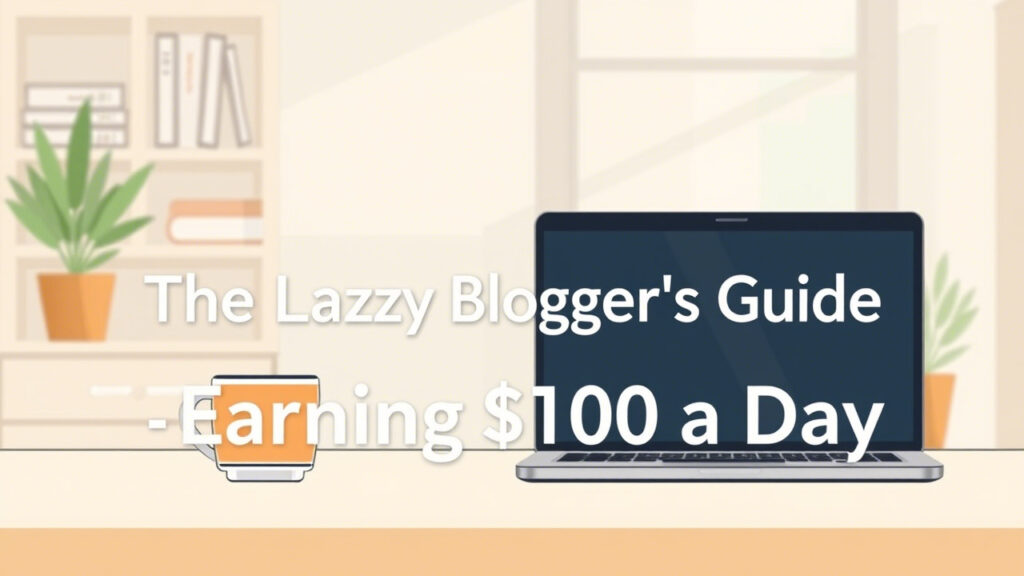 The Lazy Blogger’s Guide to Earning $100 a Day