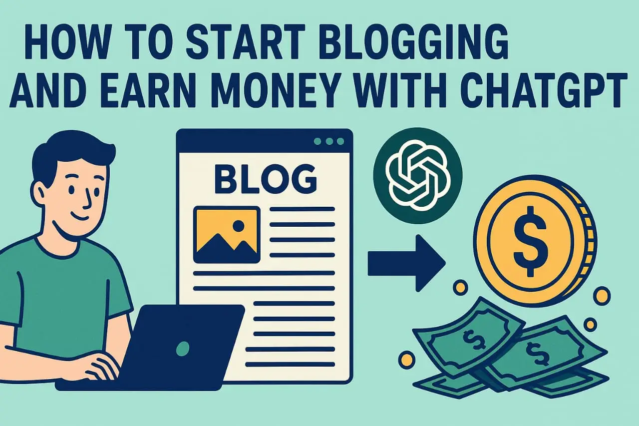 How To start Blogging And Earn Money With Chatgpt