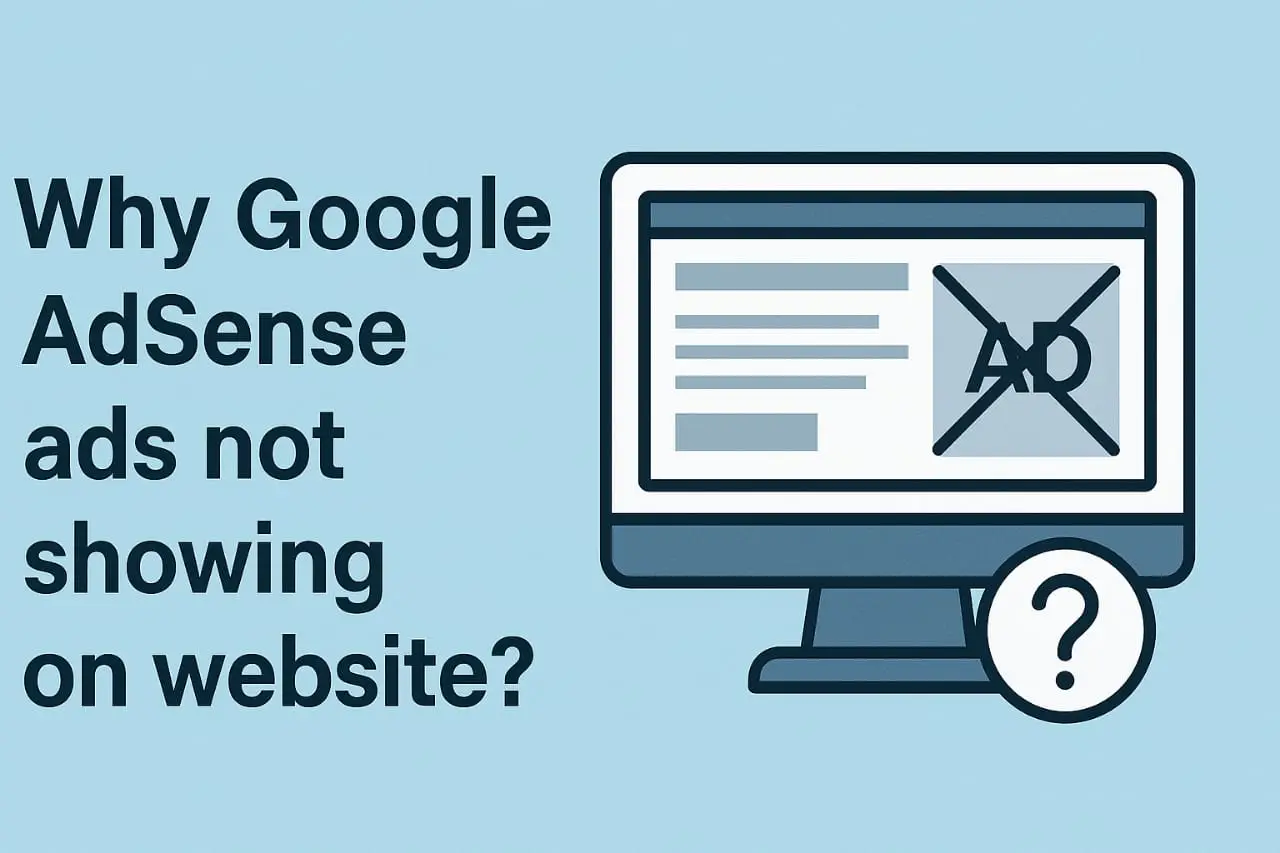 why google adsense ads not showing on website ?