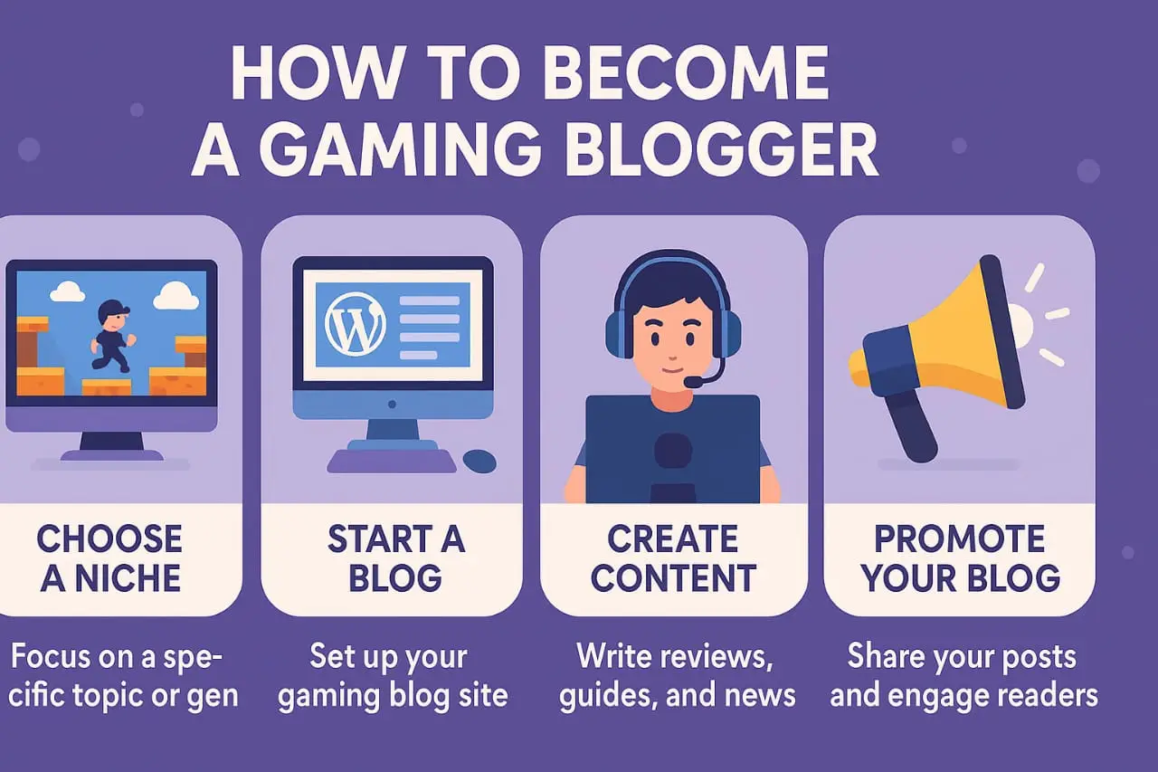 How to become a gaming blogger?
